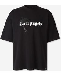 Palm Angels - Short Sleeve T-Shirt - Lyst