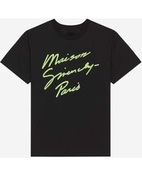 Givenchy - Camiseta Logo Algodón - Lyst
