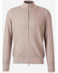 Santa Eulalia - High Neck Cardigan - Lyst