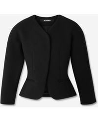 Jacquemus - Wool Oval Jacket - Lyst