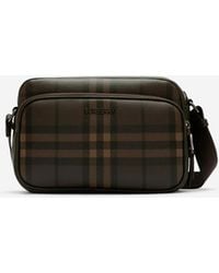 Burberry - Pocket City Check Shoulder Bag - Lyst