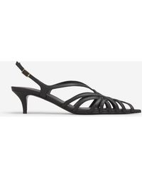 Balmain - Riemchensandalen Mit Absatz - Lyst