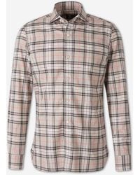 Luigi Borrelli Napoli - Plaid Print Shirt - Lyst