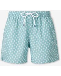 Fedeli - Printed Swimsuit - Lyst