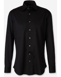 Fray - Micro Knit Shirt - Lyst
