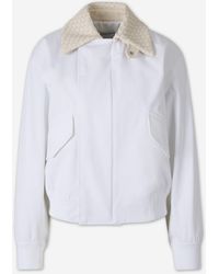 Bottega Veneta - Lightweight Cotton Jacket - Lyst