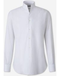 Santa Eulalia - Mandarin Collar Shirt - Lyst