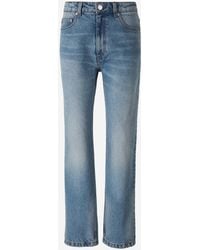 Ami Paris - Gerade Geschnittene Jeans Aus Denim - Lyst