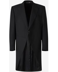 Canali - Plain Wool Morning Coat - Lyst