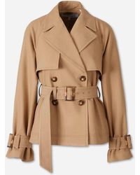 Veronica Beard - Lazaro Short Trench Coat - Lyst