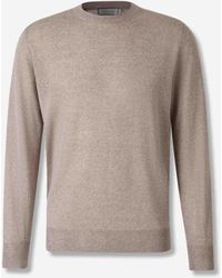 Canali - Wool Knit Sweater - Lyst