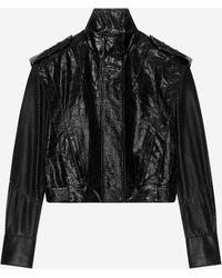 Givenchy - Bikerjacke Aus Leder - Lyst