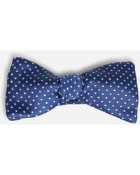 Petronius - Silk Polka Dot Bow Tie - Lyst