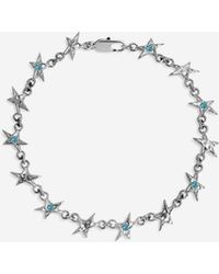 Twojeys - Organic Blu Stone Star Bracelet - Lyst