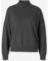 Peserico - Lurex Turtleneck Sweater - Lyst