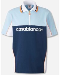 CASABLANCA - Polo Reißverschluss Logo - Lyst