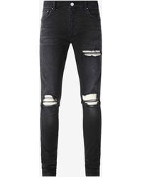 Amiri - Mx1 Ultrasuede Straight Jeans - Lyst