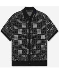 Amiri - Logo Knit Shirt - Lyst