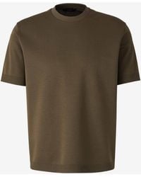 Herno - Cotton Logo T-Shirt - Lyst