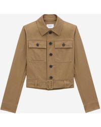 Saint Laurent - Giacca Cropped - Lyst