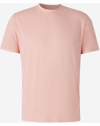 Santa Eulalia - T-Shirt Mit Öffnungen Aus Leinen - Lyst