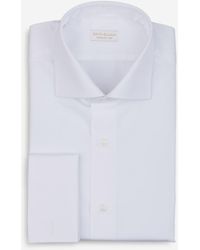 Santa Eulalia - Camisa De Algodón Puño Doble - Lyst