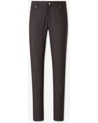 Marco Pescarolo - Cashmere Straight Leg Trousers - Lyst