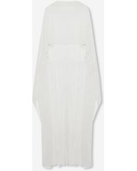 Jonathan Simkhai - Asymmetrical Pleated Cape - Lyst