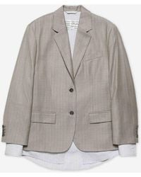 Acne Studios - Overlapping Blazer - Lyst