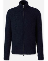 Fedeli - Cashmere Zip Cardigan - Lyst