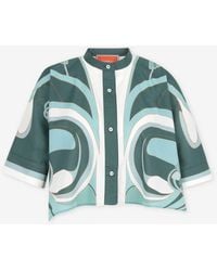 La DoubleJ - Mini Scarf Shirt - Lyst