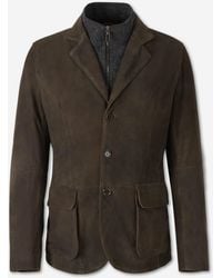 Santa Eulalia - Casual Suede Jacket - Lyst
