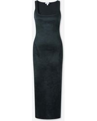 Alaïa - Velvet Bodycon Dress - Lyst