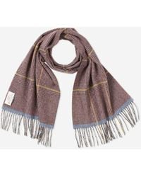 Santa Eulalia - Wool Check Scarf - Lyst