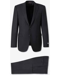 Canali - Straight Wool Suit - Lyst