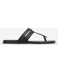 Tom Ford - Leather Sandals T - Lyst