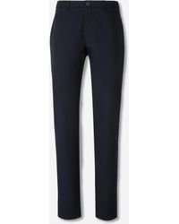 Canali - Cotton Dress Pants - Lyst