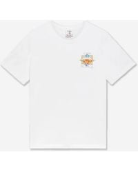 CASABLANCA - Organic Cotton Tennis Logo T-Shirt - Lyst