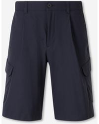 Herno - Bermuda Technical Cargo - Lyst