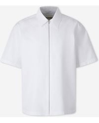 Jil Sander - Casual Shirt Zipper - Lyst