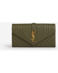 Carteras y tarjeteros Saint Laurent de mujer