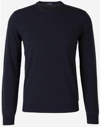Zanone - Pullover Mit Rundhalsausschnitt - Lyst