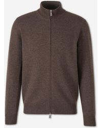 Santa Eulalia - High Neck Cardigan - Lyst