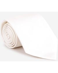 Santa Eulalia - Plain Silk Tie - Lyst