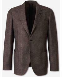 Lardini - Blazer Straight Checkered - Lyst