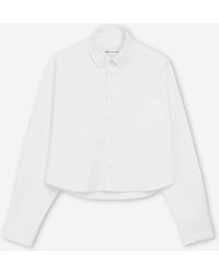 Ami Paris - Cropped Casual Shirt - Lyst