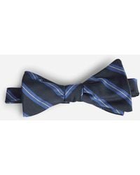 Petronius - Papillon A Righe Di Seta - Lyst