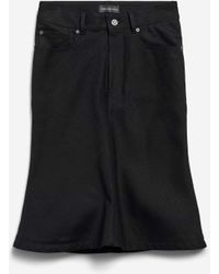 Balenciaga - Midi Godet Skirt - Lyst