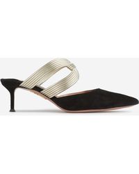 Aquazzura - Esencia Heel Mules - Lyst