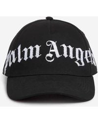 Palm Angels - Cotton Cap With Logo - Lyst